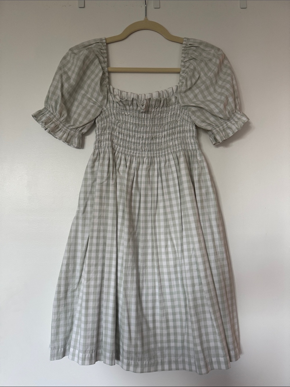 Abercrombie Gingham Midi Dress
